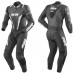 PSR Premium Quality Motorbike/Motorcycle Racing One Piece Leather Suit BW