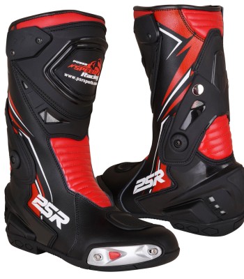 PSR Motorcycle Racing Leather Boots