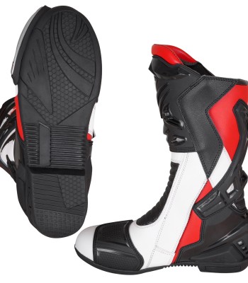 PSR Motorcycle Racing Leather Boots
