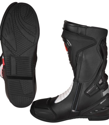 PSR Motorcycle Racing Leather Boots